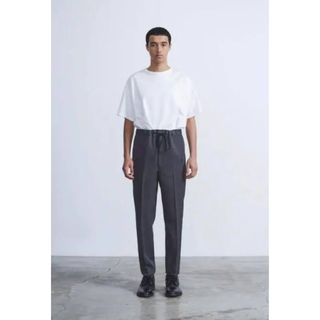 THE RERACS - 48 / THE RERACS / easy slim slacks ブラックの通販｜ラクマ