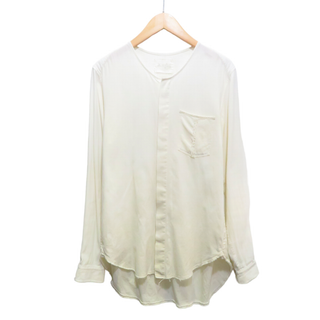 Araki Yuu NO COLLAR L/S COTTON SHIRT(シャツ)