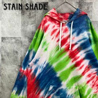 ART VINTAGE - 希少 STAIN SHADE タイダイ染め プルオーバーパーカー ...