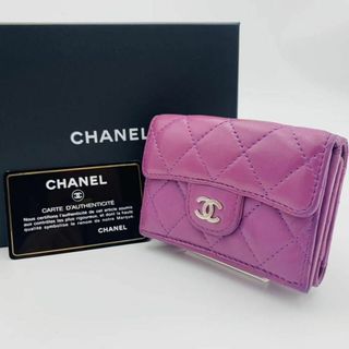 極美品✨CHANEL シャネル ラウンドファスナー キャビアスキン ココマーク