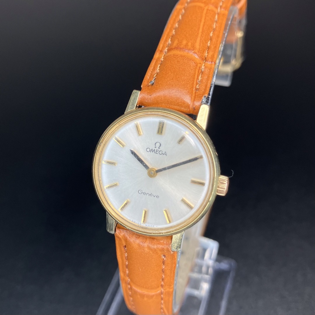 【正規品 可動品】オメガ Geneve 腕時計 ゴールド 手巻き アンティーク