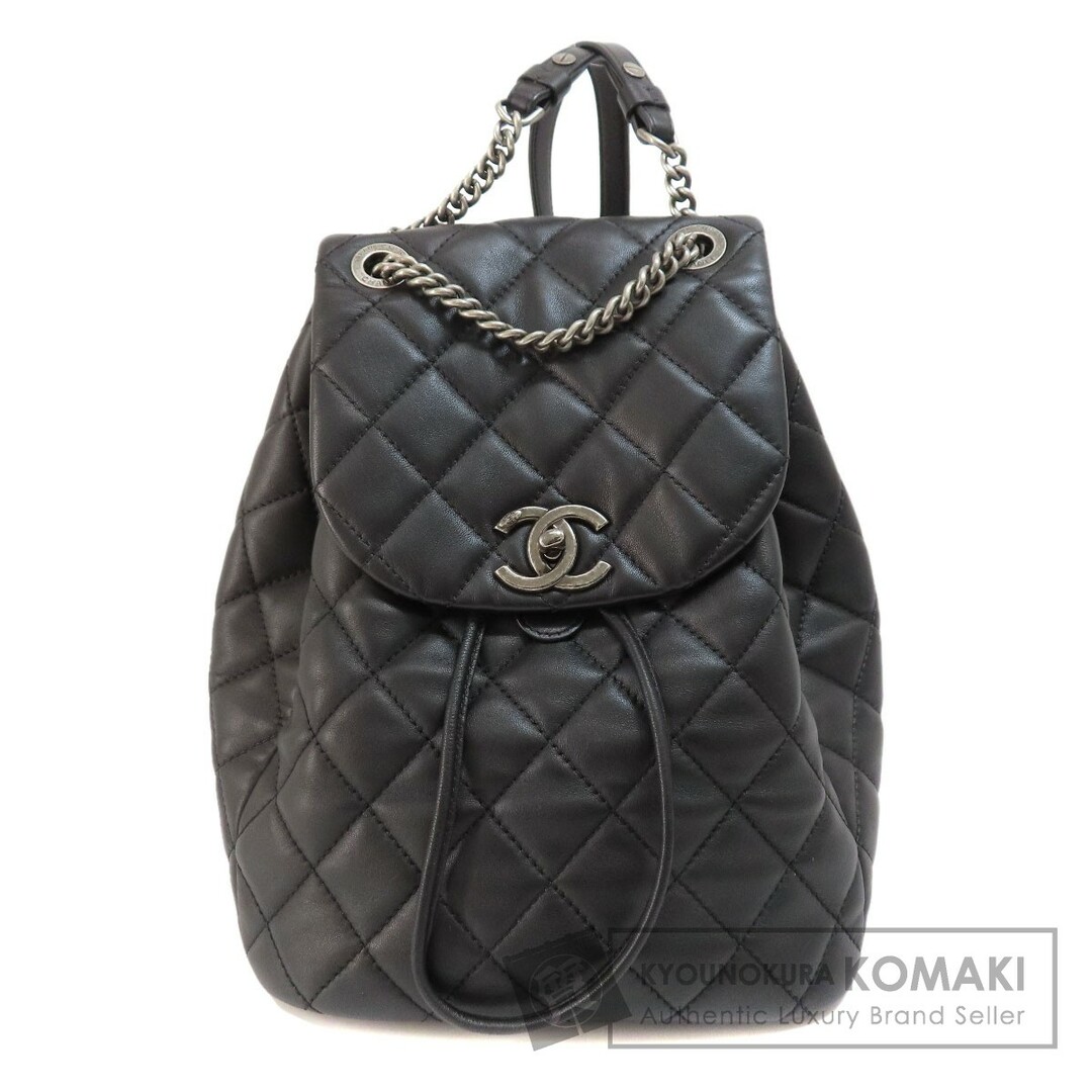 CHANEL マトラッセ ココマーク シルバー金具 リュック・デイパック ラムスキン レディース