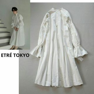 【新品タグ付き】ETRÉ TOKYO キャンディスリーブワンピース