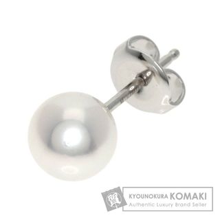 ミキモト(MIKIMOTO)のMIKIMOTO アコヤパール 真珠 片方のみ ピアス K18WG レディース(ピアス)