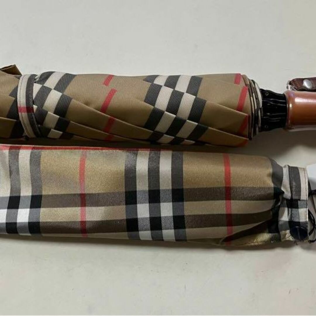 BURBERRY - ☆BURBERRYバーバリー折り畳み傘＊タグ付未使用品！定番