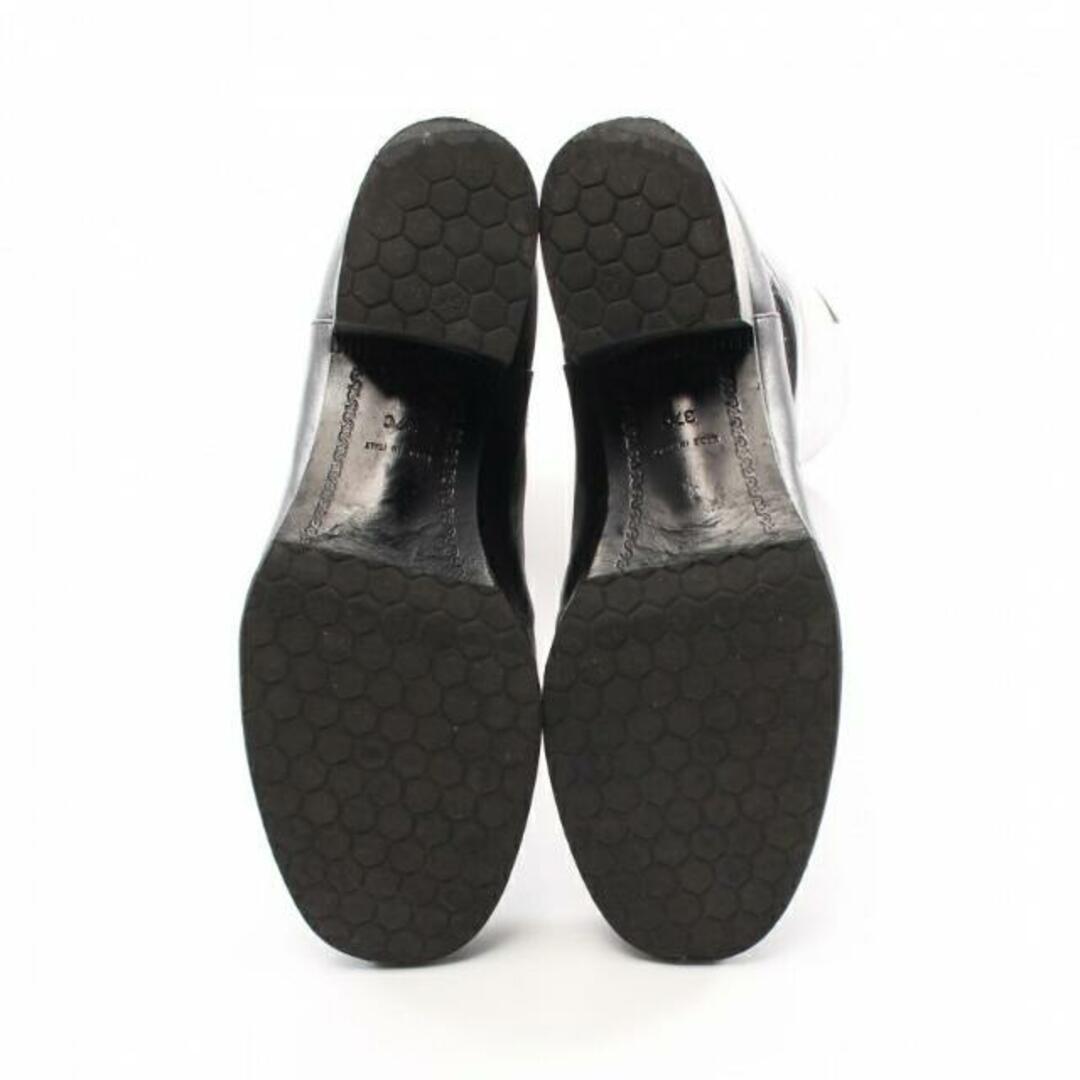CHANEL(シャネル)のココマーク ロング ブーツ エナメルレザー レザー ブラック レディースの靴/シューズ(ブーツ)の商品写真