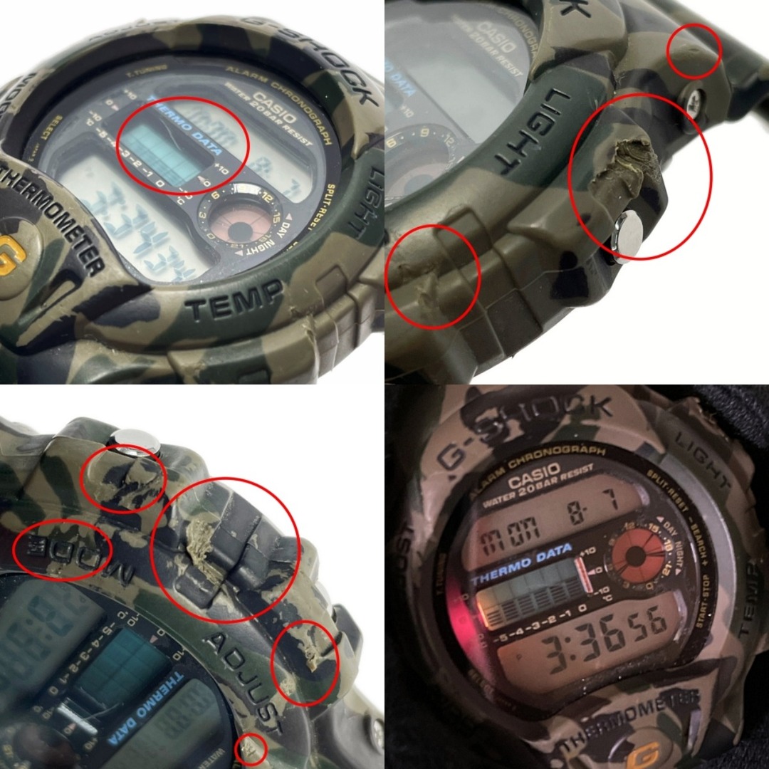 CASIO - CASIO カシオ G-SHOCK G-PYTHON DW-6100-3JF 迷彩柄 クォーツ