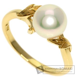 ミキモト(MIKIMOTO)のMIKIMOTO アコヤパール 真珠  リング・指輪 K18YG レディース(リング(指輪))