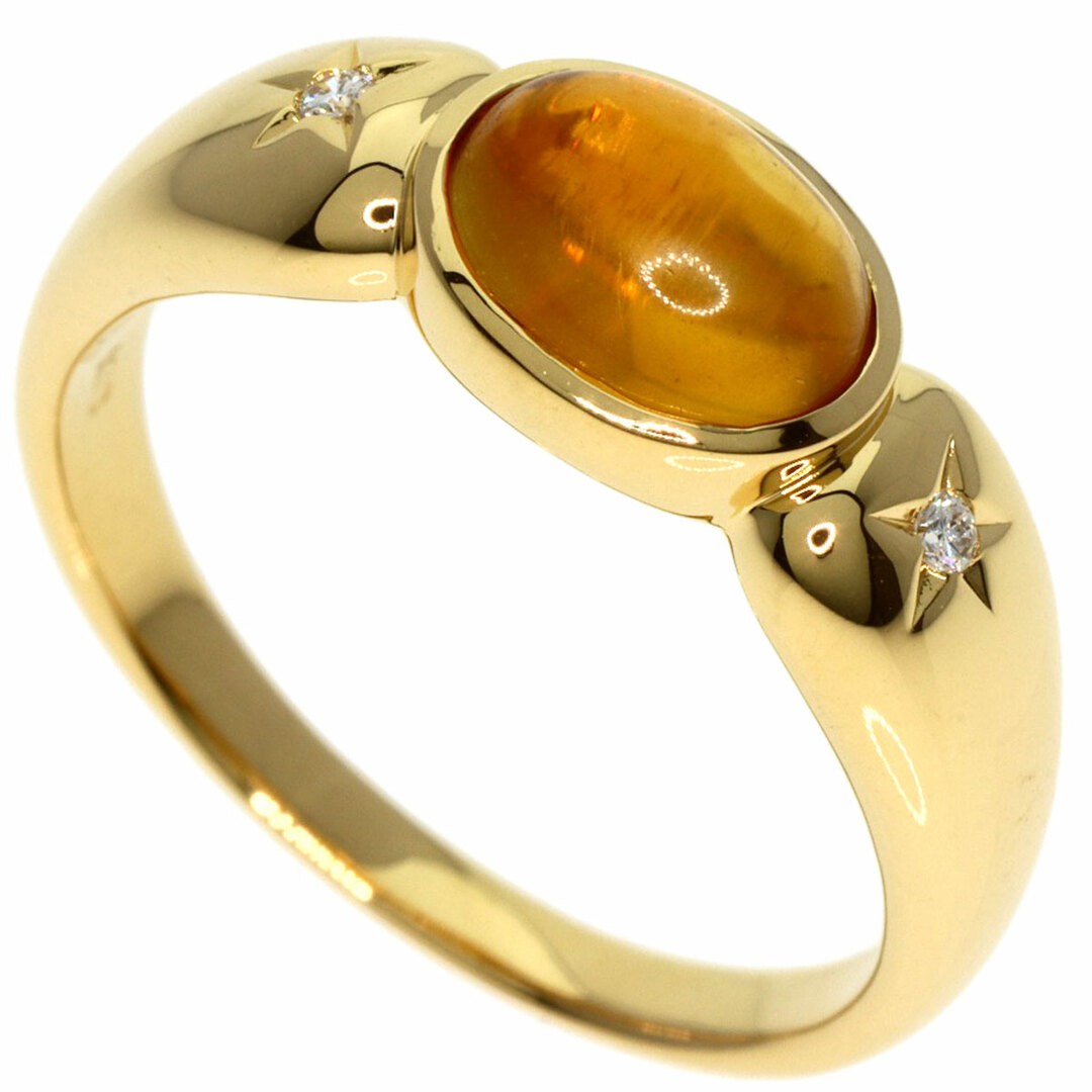 TASAKI(タサキ)のTASAKI  シトリン ダイヤモンド リング・指輪 K18YG レディース レディースのアクセサリー(リング(指輪))の商品写真