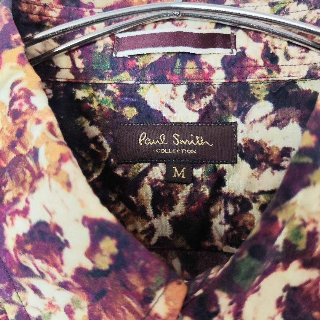 Paul Smith COLLECTION(ポールスミスコレクション)の☆美品☆ Paul Smith COLLECTION  長袖シャツ 花柄 総柄 メンズのトップス(シャツ)の商品写真