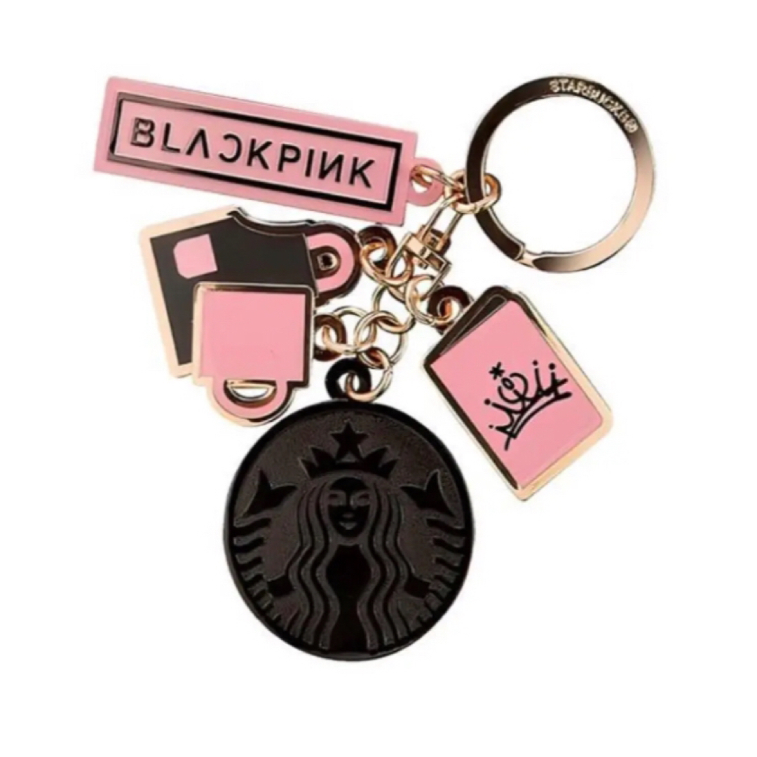 スターバックス BLACKPINK ブラックピンク キーチェーン 韓国 限定