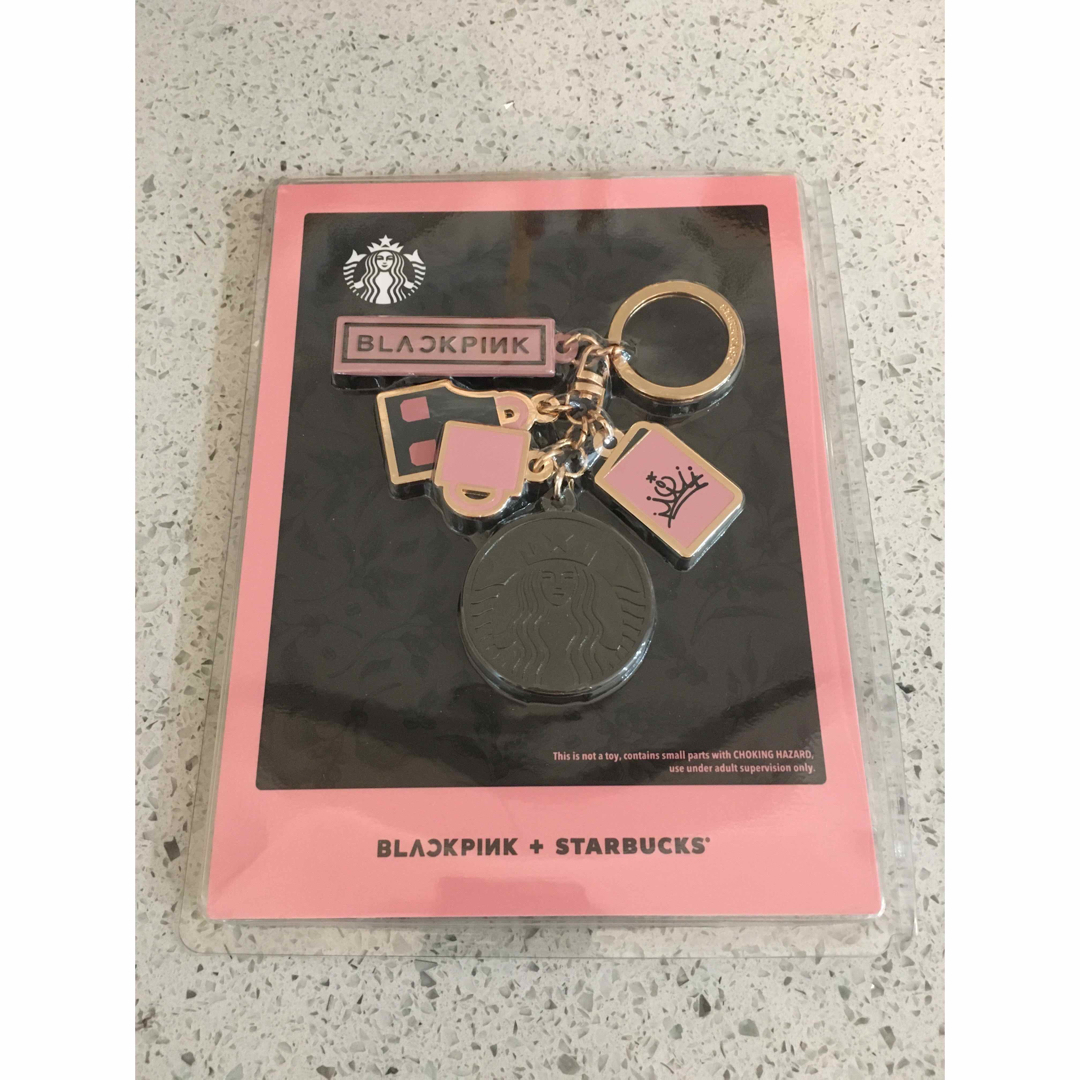 スターバックス BLACKPINK ブラックピンク キーチェーン 韓国 限定 1