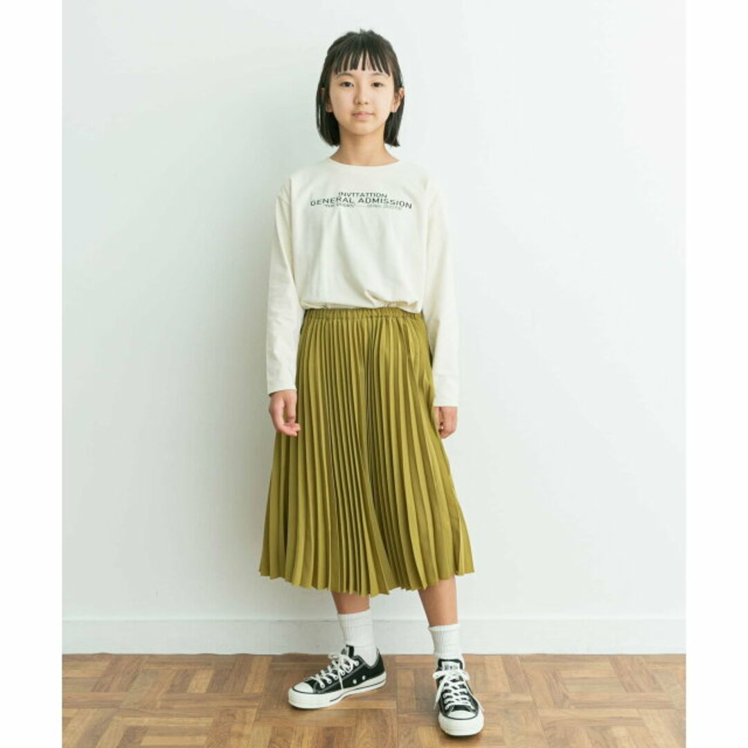 URBAN RESEARCH DOORS(アーバンリサーチドアーズ)の【YELKHK】ランダムプリーツスカート(KIDS) キッズ/ベビー/マタニティのキッズ服女の子用(90cm~)(パンツ/スパッツ)の商品写真