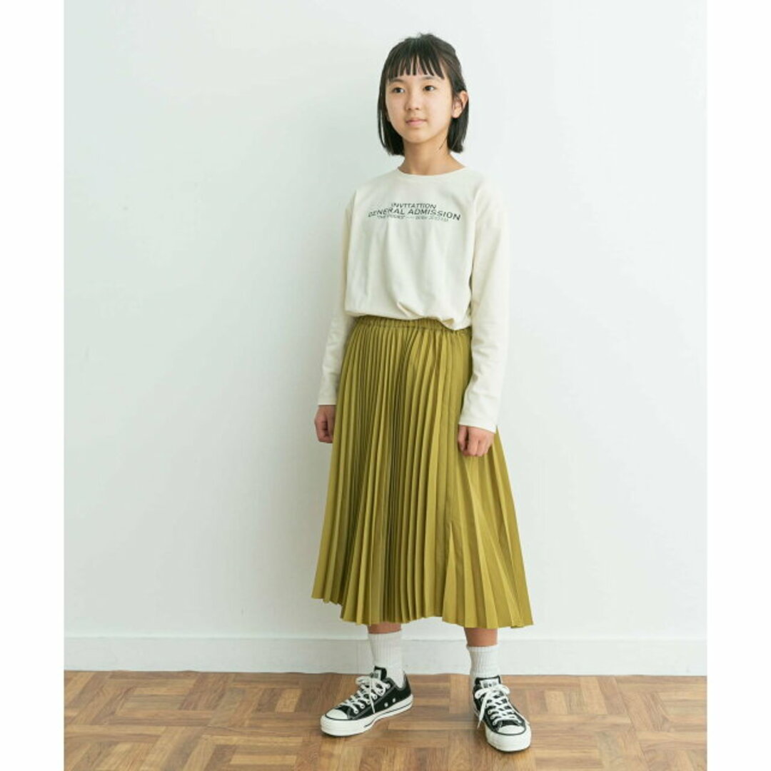 URBAN RESEARCH DOORS(アーバンリサーチドアーズ)の【YELKHK】ランダムプリーツスカート(KIDS) キッズ/ベビー/マタニティのキッズ服女の子用(90cm~)(パンツ/スパッツ)の商品写真