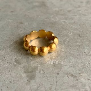 ●ステンレス round Connect リング●金属アレルギー対応(リング(指輪))