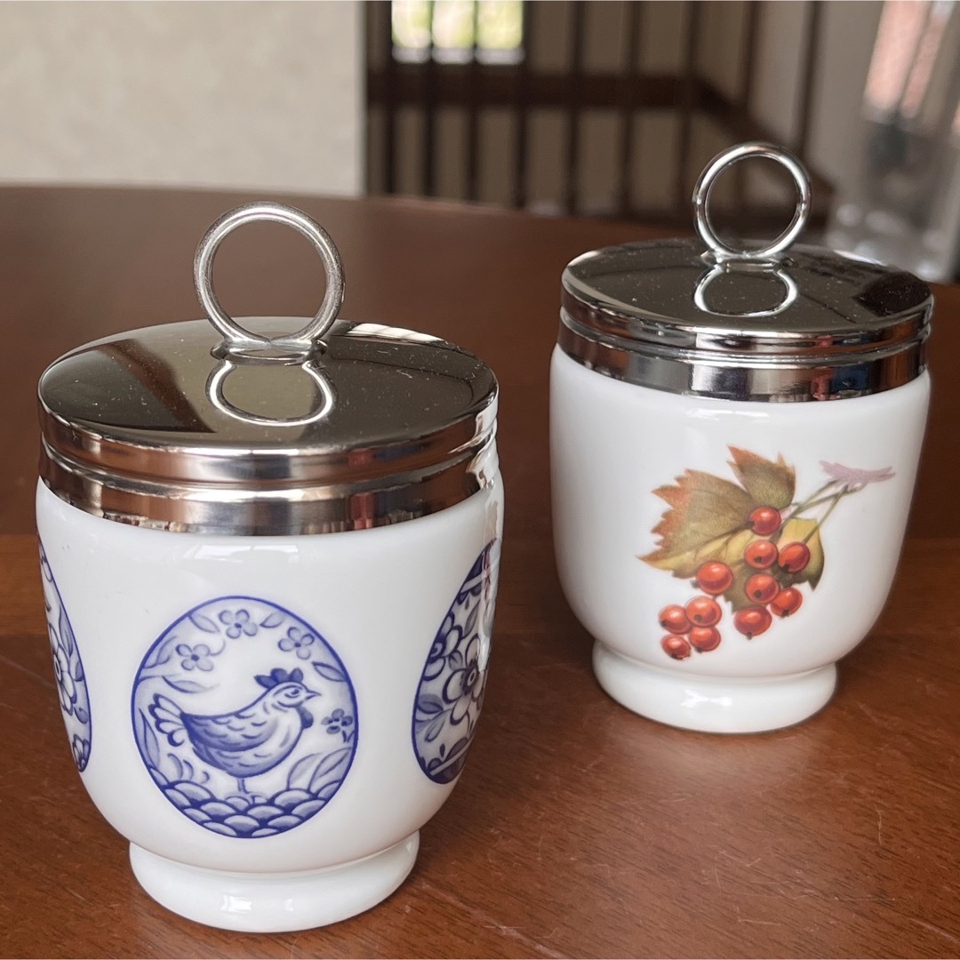 Royal Worcester(ロイヤルウースター)の【美品】ロイヤルウースター★エッグコドラー★ラージサイズ　2個 インテリア/住まい/日用品のキッチン/食器(食器)の商品写真