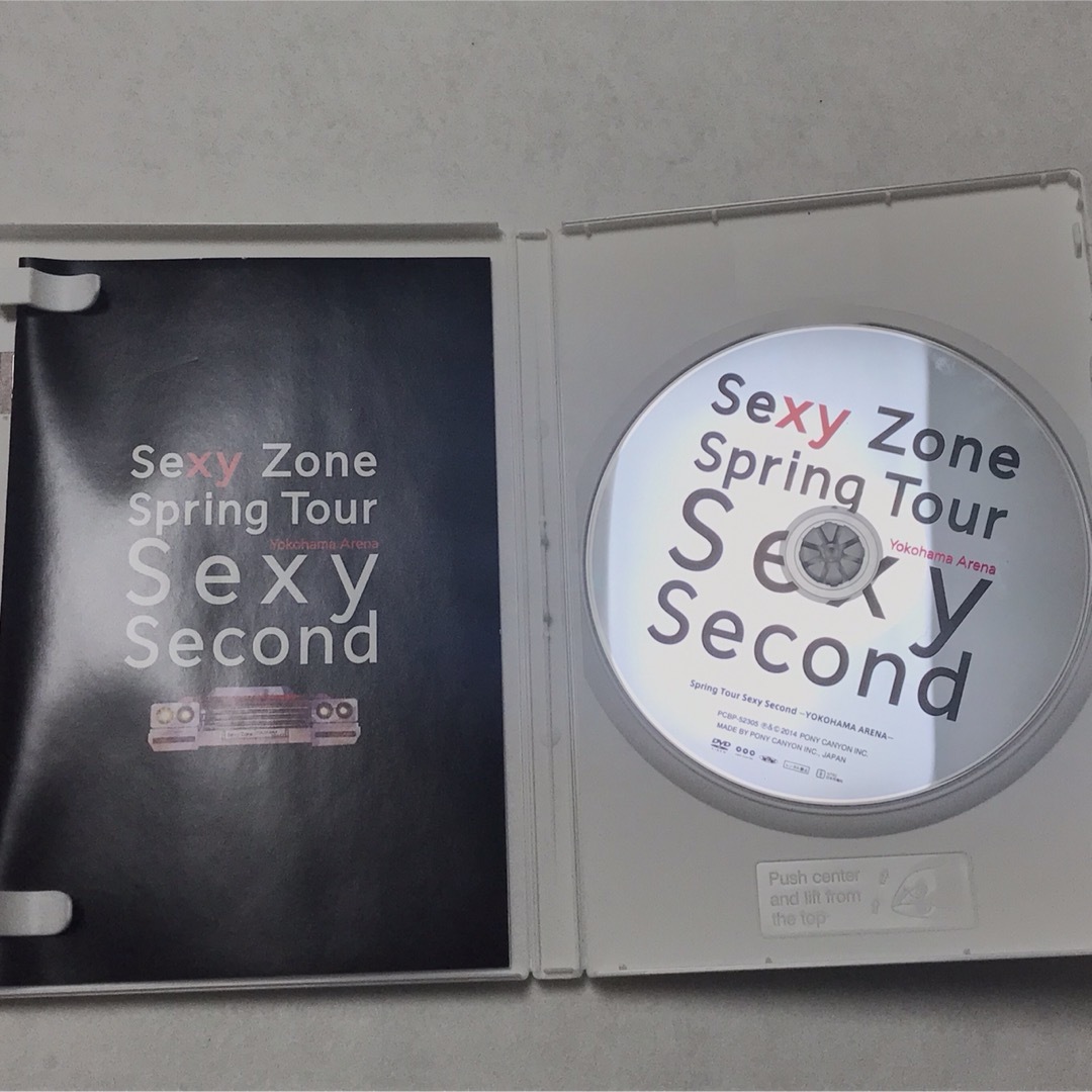 Sexy Zone(セクシー ゾーン)のSexy　Zone　Spring　Tour　Sexy　Second　DVD DV エンタメ/ホビーのDVD/ブルーレイ(ミュージック)の商品写真