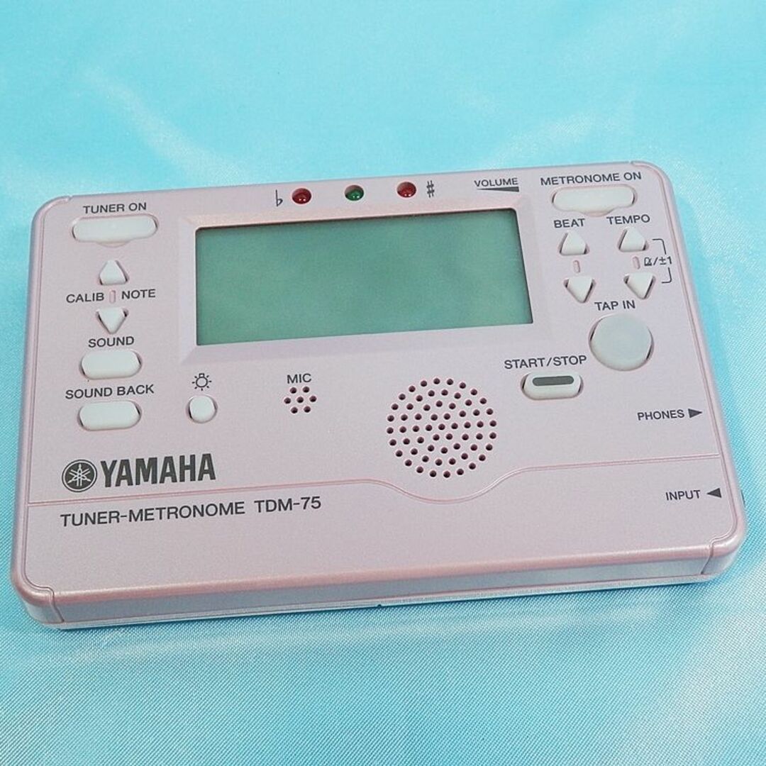 ヤマハメトロノーム TDM-75(美品) - 器材