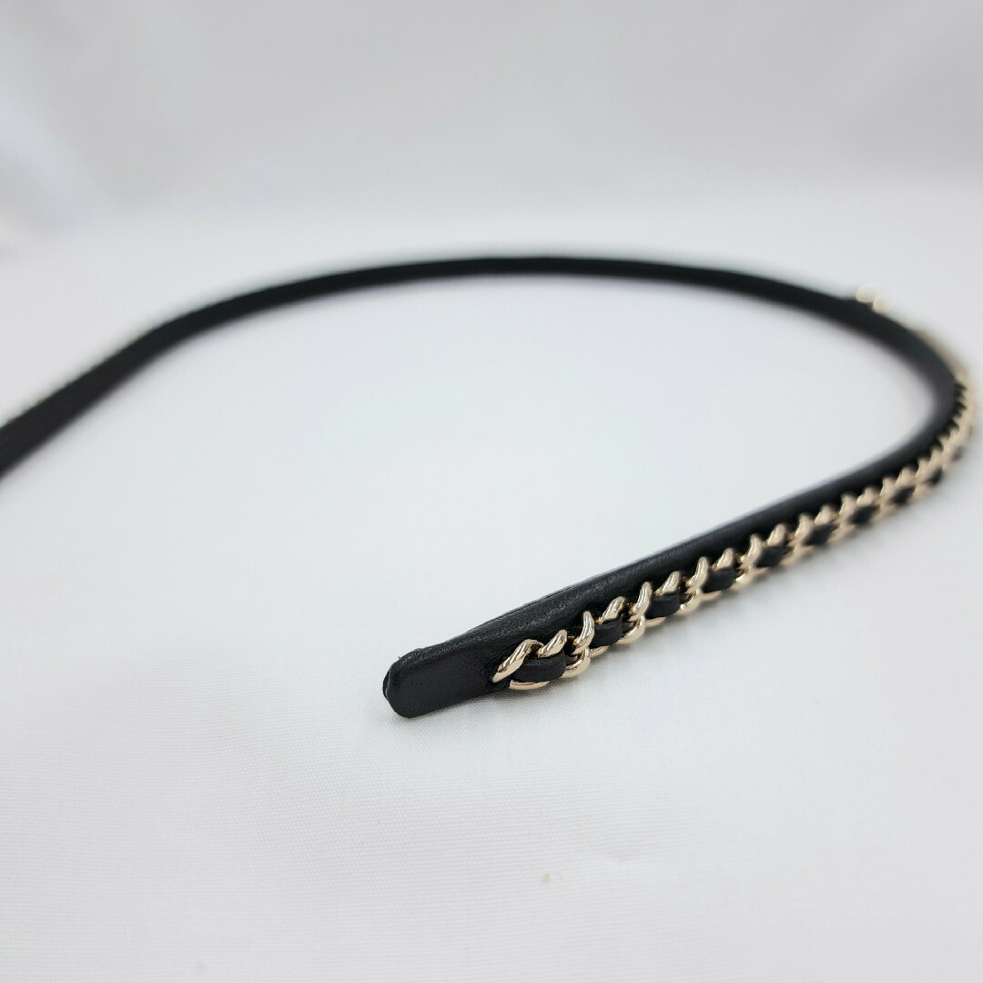 CHANEL シャネル ココマーク カチューシャ チェーンの通販 by CHANEL シャネル ココマーク カチューシャ チェーンの通販 by