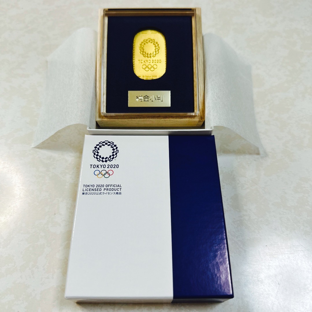 東京オリンピック記念 純金小判 約10g 東京オリンピック記念 純金小判 約10g