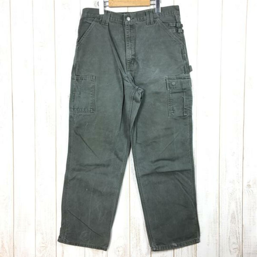 carhartt(カーハート)のMENs W-34 L-32  カーハート ウォッシュド ダック ユーティリティ ツール パンツ Washed Duck Utility Tool Pant ワークパンツ カーゴパンツ 生産終了モデル 入手困難 CARHARTT B112 MOS Moss Green グリーン系 メンズのメンズ その他(その他)の商品写真