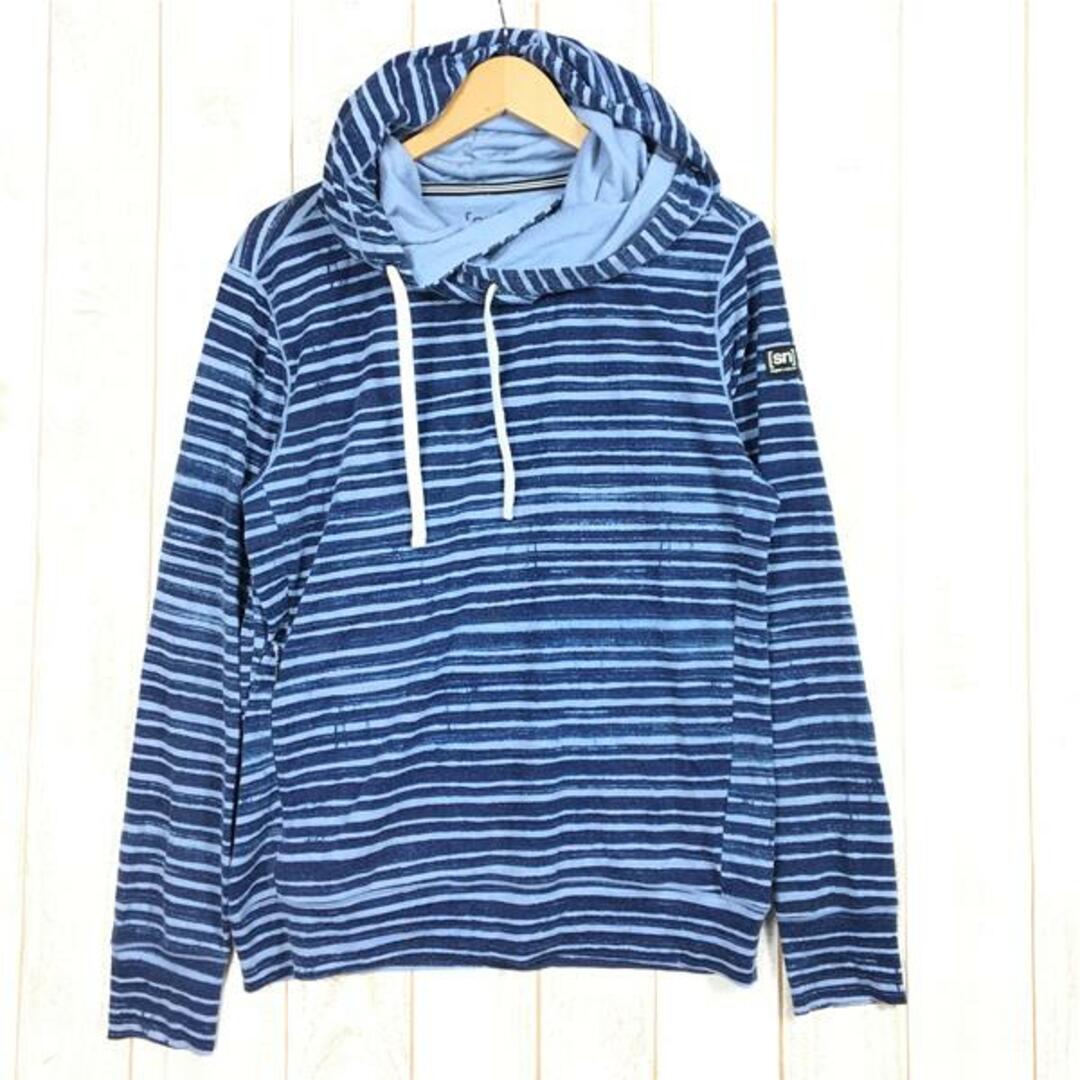 MENs M  スーパーナチュラル メリノウール プルオーバー フーディ Merinowool Pullover Hoody パーカー supernatural | SN ネイビー系