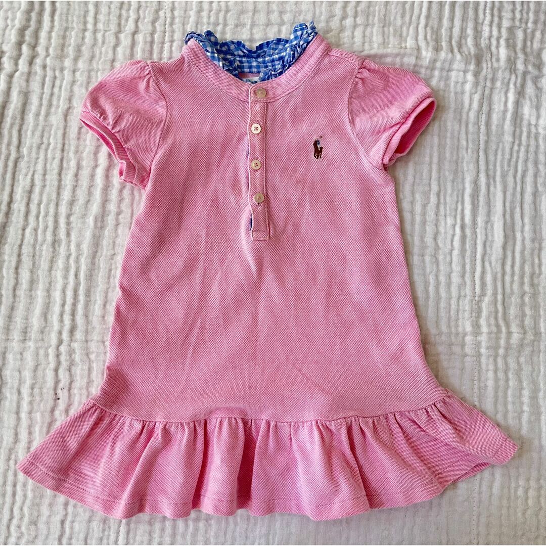 POLO RALPH LAUREN(ポロラルフローレン)のラルフローレン　ワンピース　12M キッズ/ベビー/マタニティのベビー服(~85cm)(ワンピース)の商品写真