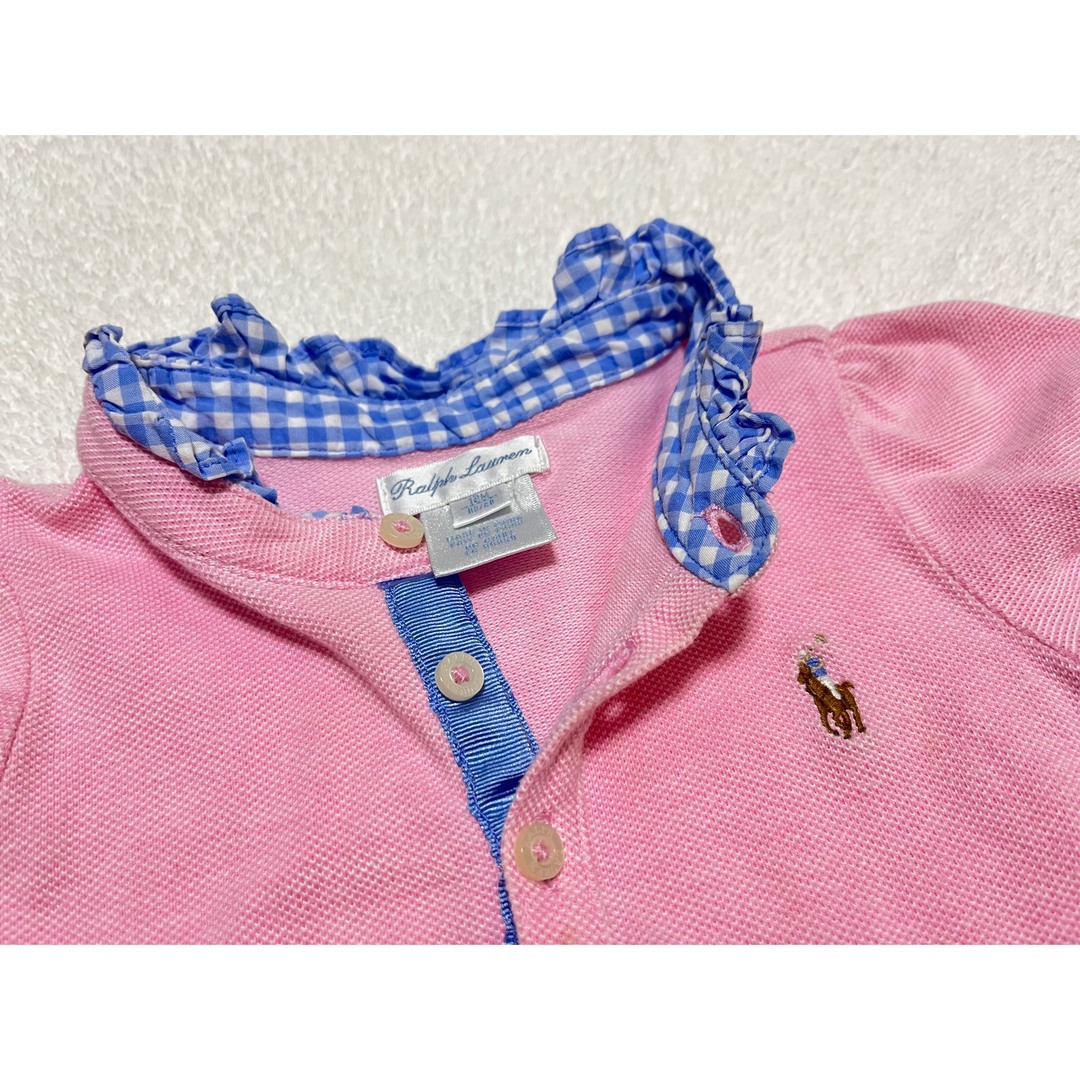 POLO RALPH LAUREN(ポロラルフローレン)のラルフローレン　ワンピース　12M キッズ/ベビー/マタニティのベビー服(~85cm)(ワンピース)の商品写真