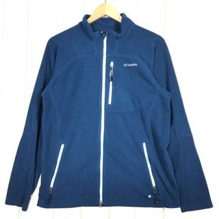 コロンビア(Columbia)のMENs L  コロンビア マンスフィールド フルジップ トップ Mansfield Full Zip Top フリース ジャケット COLUMBIA PM2246 ネイビー系(その他)