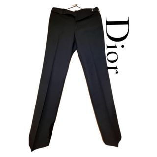 ディオール(Dior)のDior homme センタープレス　スラックス(スラックス)