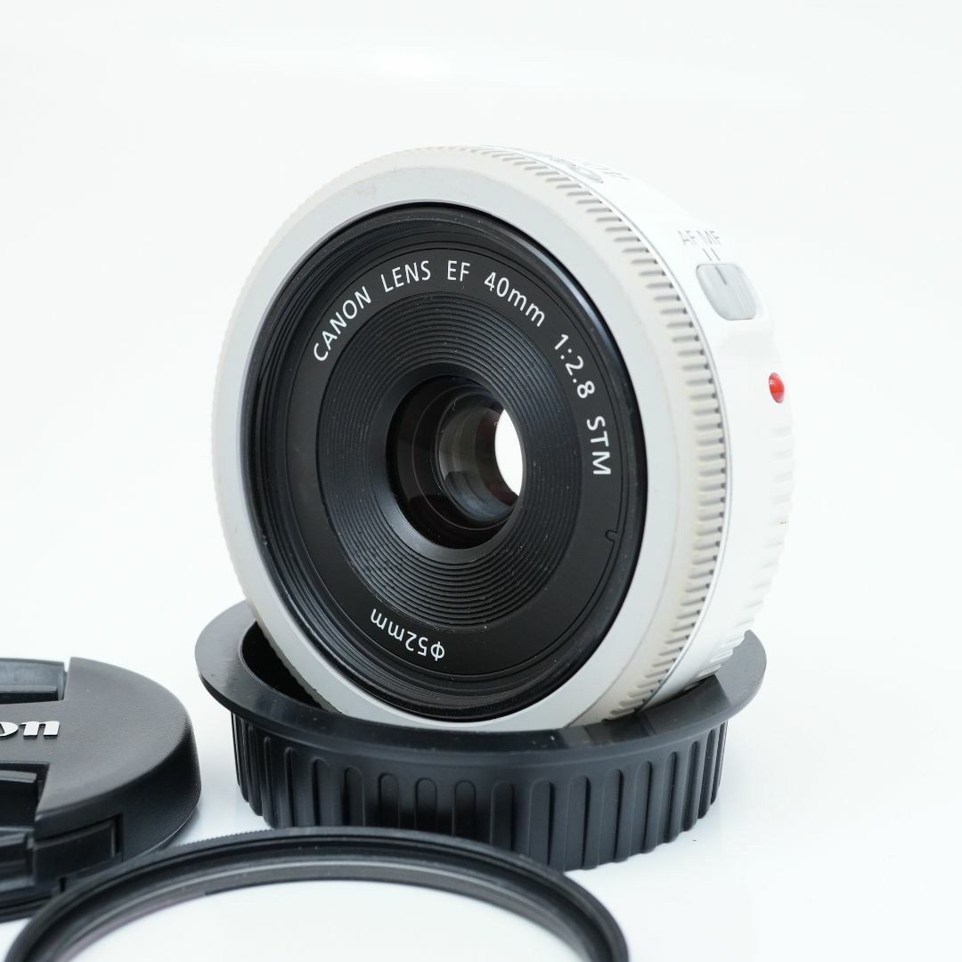 Canon キャノン EF 40mm STM ホワイト
