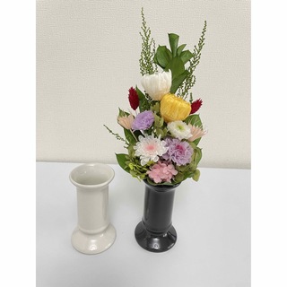プリザーブドフラワー仏花💖一対✨花器無し 約35cm お盆 お供えの通販 