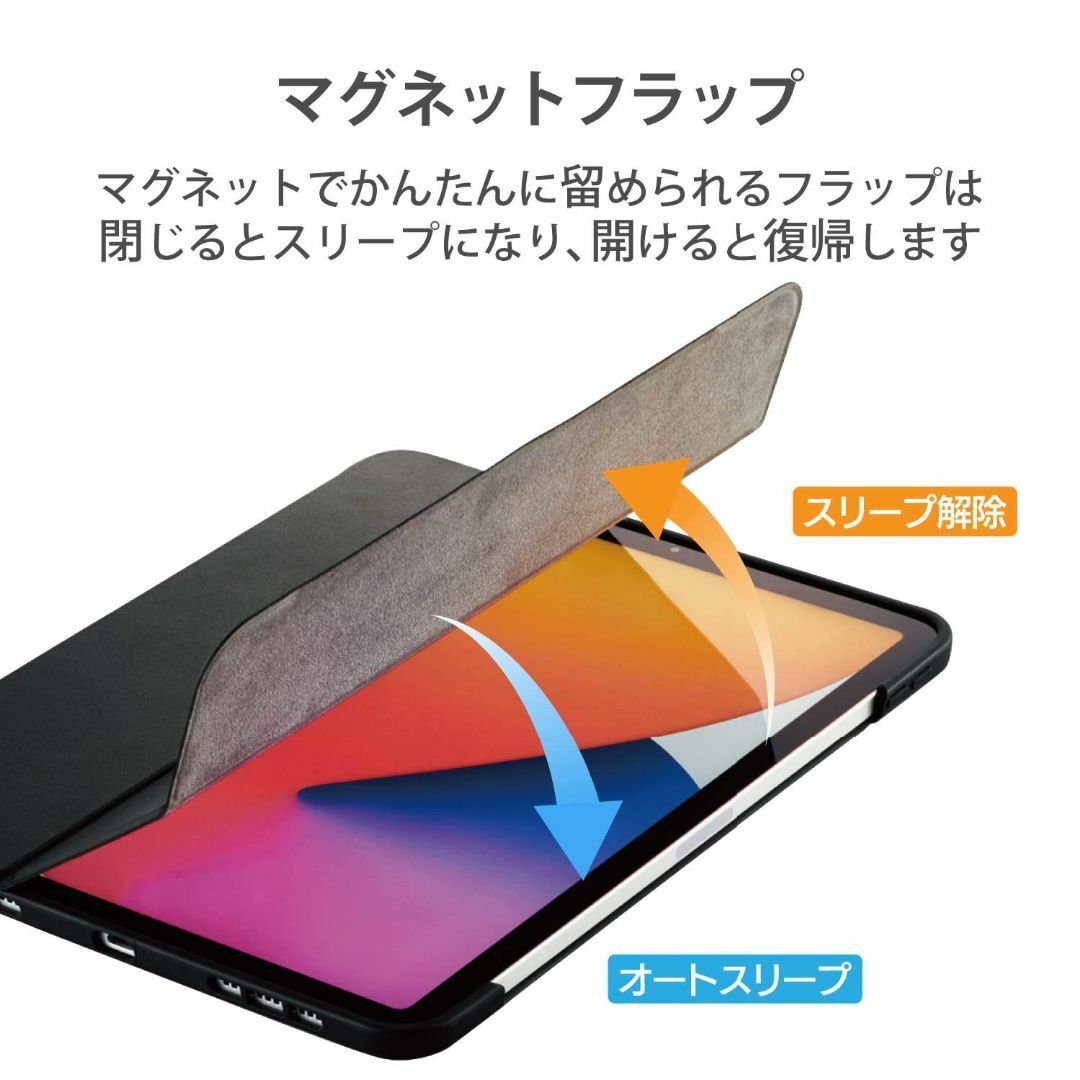 エレコム iPad Air 10.9 第5/4世代 (2022/2020年) ケ 1