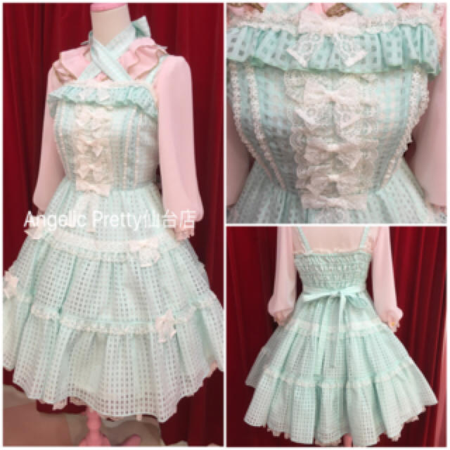 Angelic Pretty - マーガレットドールジャンパースカートの通販 Angelic Pretty - マーガレットドールジャンパースカートの通販
