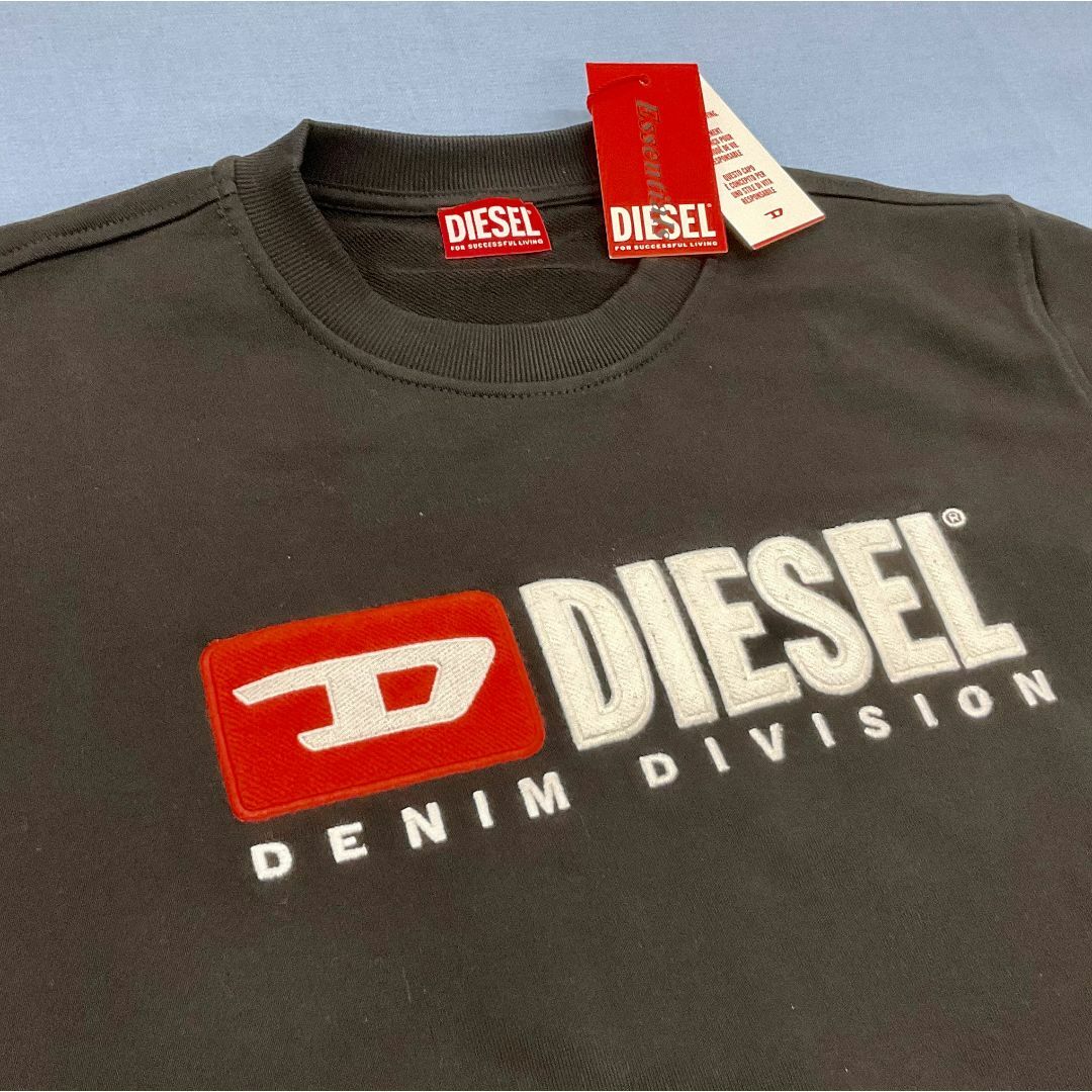 DIESEL(ディーゼル)のディーゼル　セットアップ 20A23　XXLサイズ　ブラック　新品　A03758 メンズのトップス(スウェット)の商品写真