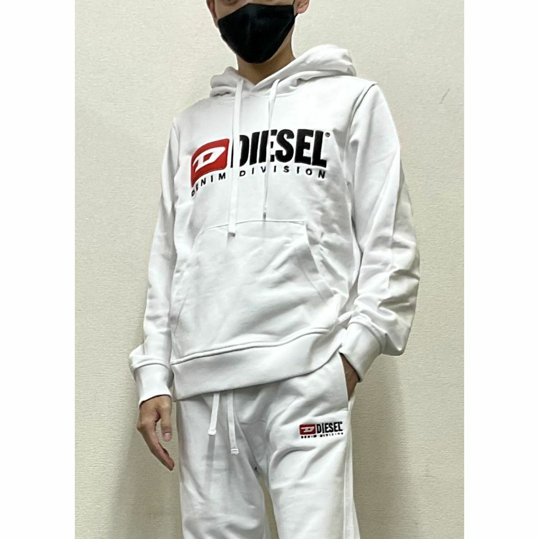 DIESEL - ディーゼル パーカー&スウェットパンツ 21A23 ホワイト M ...