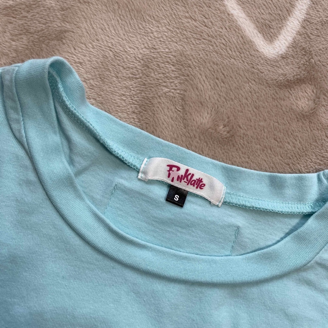 PINK-latte(ピンクラテ)のピンクラテ☆Tシャツ Sサイズ レディースのトップス(Tシャツ(半袖/袖なし))の商品写真