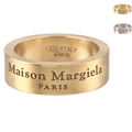 MAISON MARGIELA リング ミディアム 指輪 ロゴ シルバー925