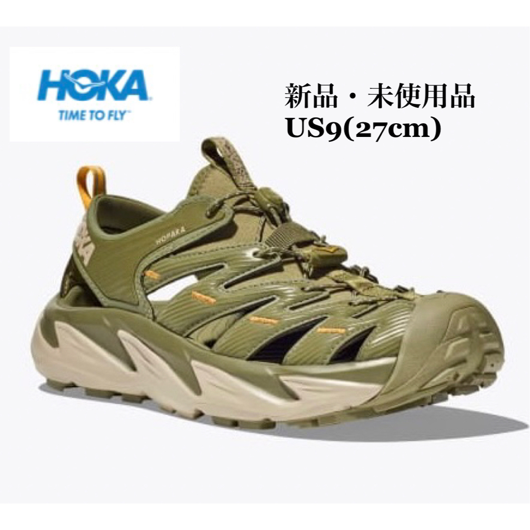 HOKA ONE ONE(ホカオネオネ)のHOKA ONE ONE ホカオネオネ HOPARA ホパラ オリーブ サンダル メンズの靴/シューズ(サンダル)の商品写真