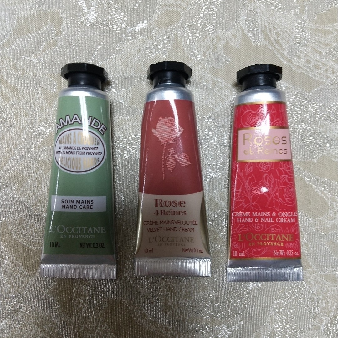 L'OCCITANE - ロクシタンハンドクリーム 10ml × 3本の通販 by