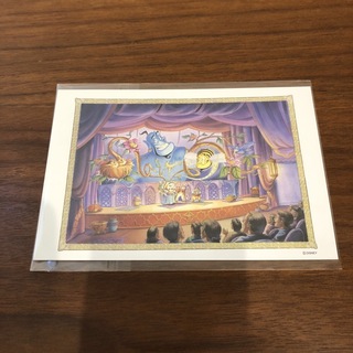 ディズニー(Disney)の●ディズニー ジーニー マジックランプシアター コンセプトアート ポストカード(写真/ポストカード)