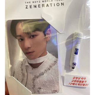 THE BOYZ ZENERATION マイクロホンバッジ トレカ ジュヨン(アイドルグッズ)