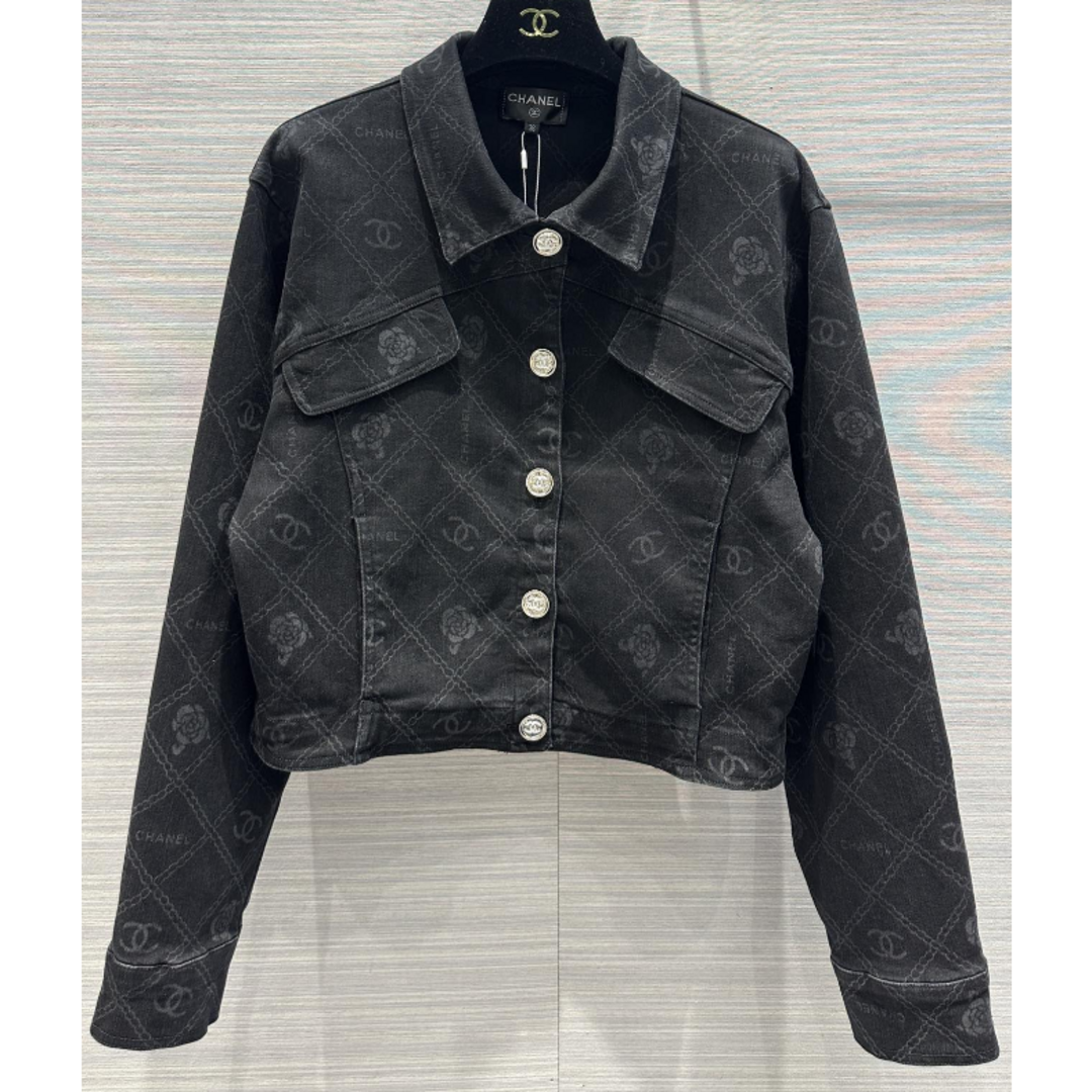 CHANEL - シャネルジャケット デニムコットン100% サイズ36の通販 by