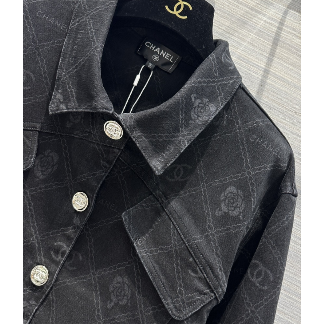 CHANEL - シャネルジャケット デニムコットン100% サイズ36の通販 by