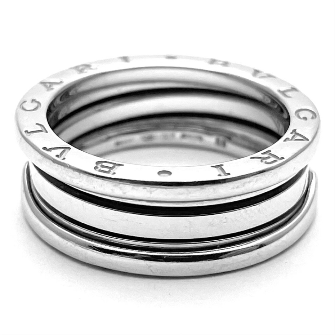 【限定価格】BVLGARI ブルガリ 指輪 ビーゼロワンリング B-ZERO1 18金WG 3バンド 59サイズ  男女兼用 レディース メンズ ジュエリー アクセサリー K18ホワイトゴールド    約18号 シルバー ユニセックス 約10.2g 定番【品】