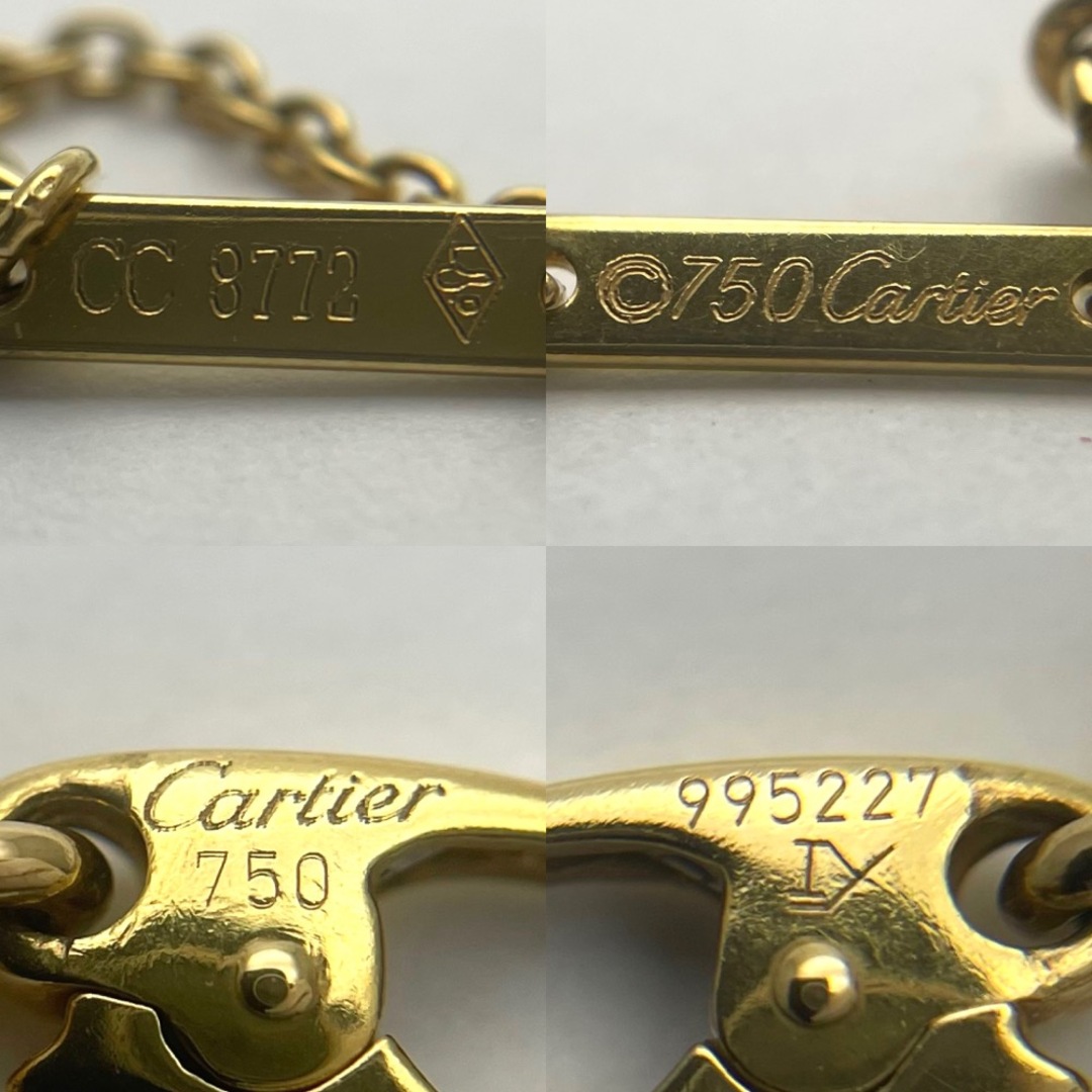 CARTIER カルティエ ネックレス LOVE ラブチャーム フルダイヤ 7P ペンダントトップ フォルサ チェーン ダブルストッパー セット ジュエリー アクセサリー K18ゴールド    ダイヤモンド ゴールド レディース 定番【品】