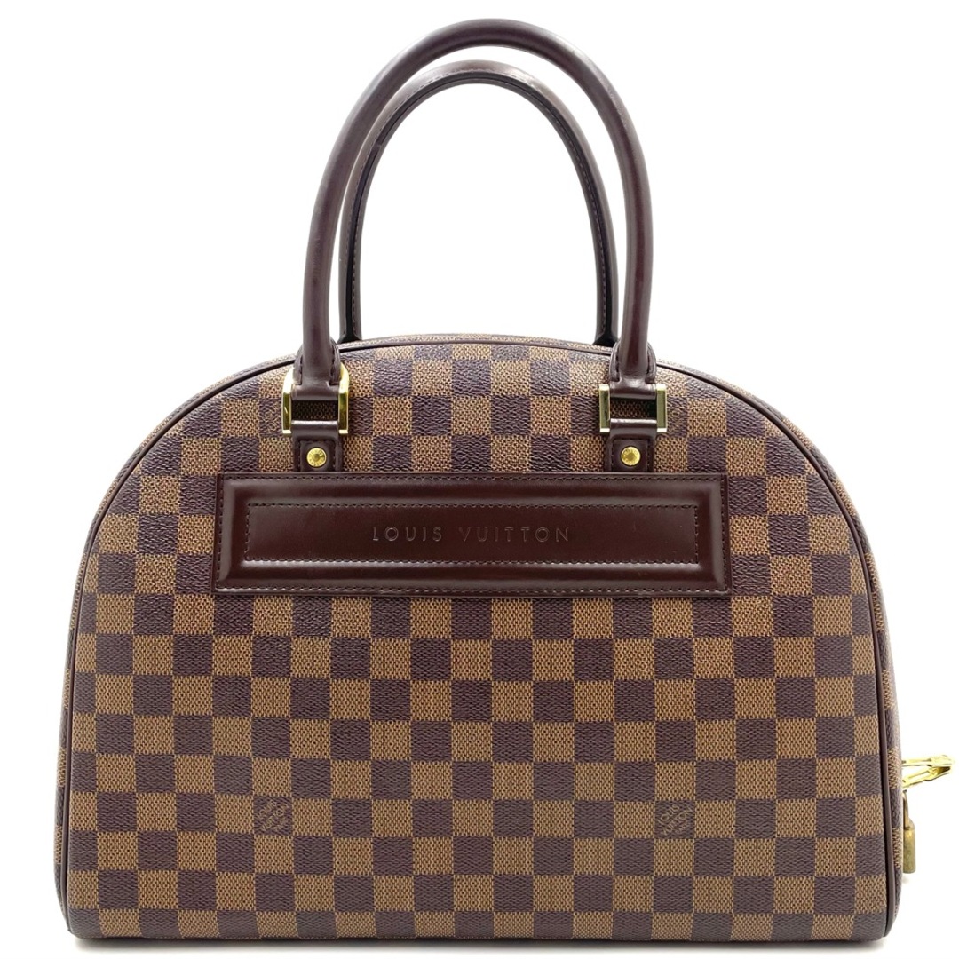 LOUIS VUITTON ルイヴィトン ハンドバッグ ダミエ ノリータ ボストンバッグ かばん 鞄 N41455    ブラウン 茶 ゴールド金具 レディース 定番【品】