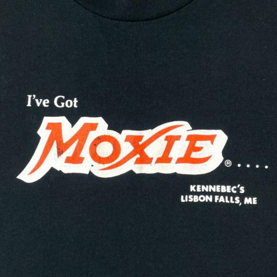 00年代 moxie モキシー ソーダ 炭酸飲料 ジュース アドバタイジングTシャツ メンズ2XL
