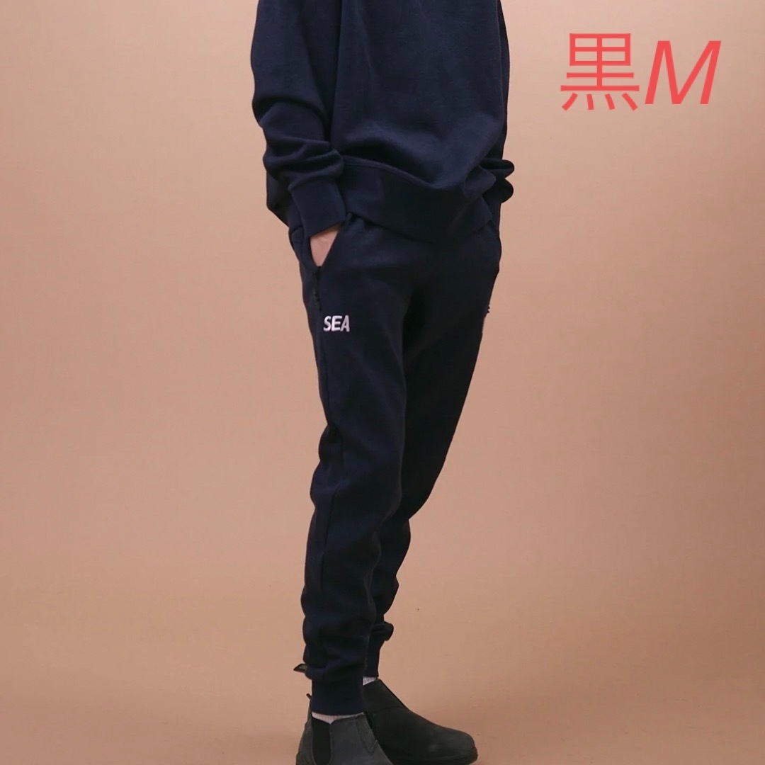 Tシャツ黒 M  WIND AND SEA JOGGER PANTS   ウィンダンシー