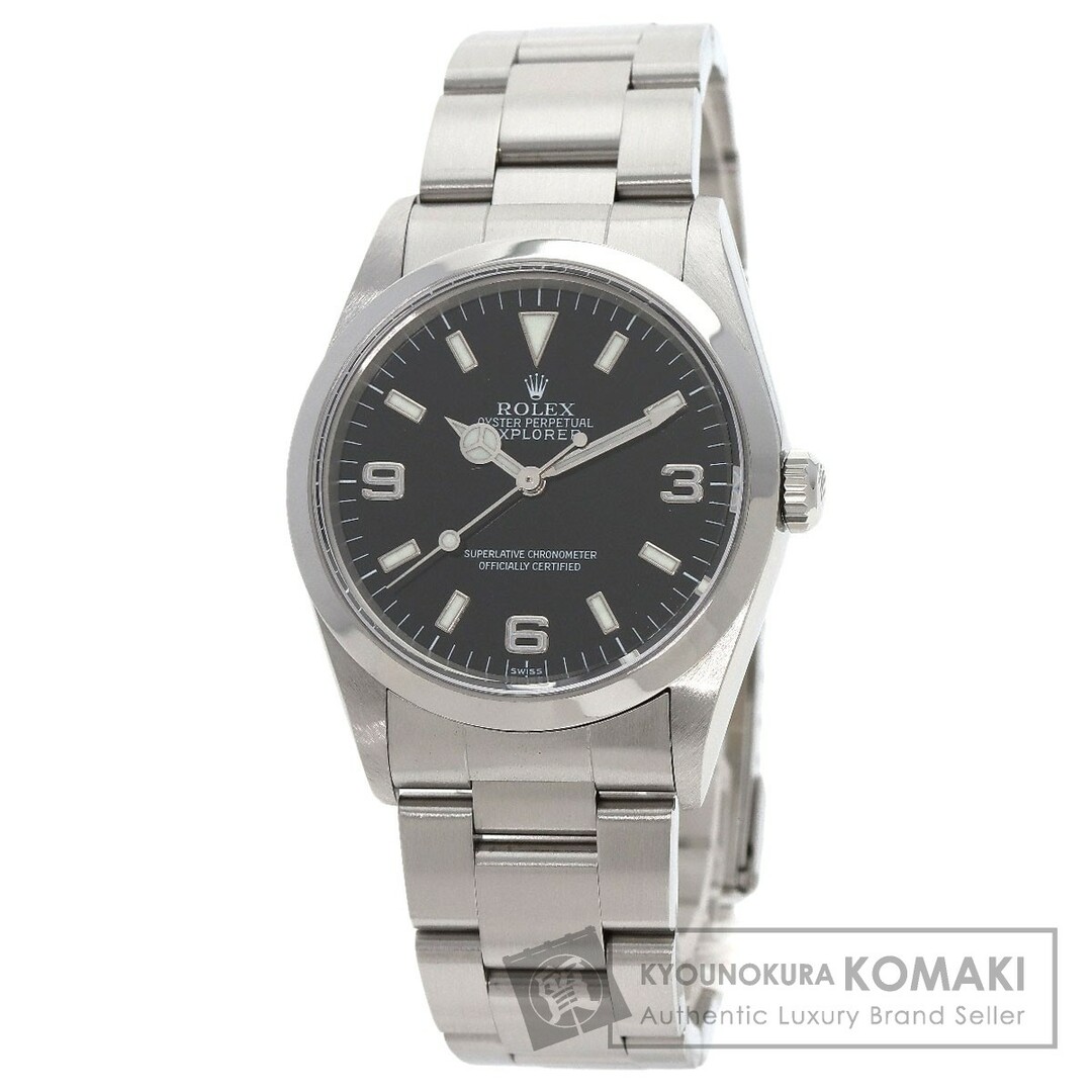 ロレックス ROLEX 14270 A番(1999年頃製造) ブラック メンズ 腕時計